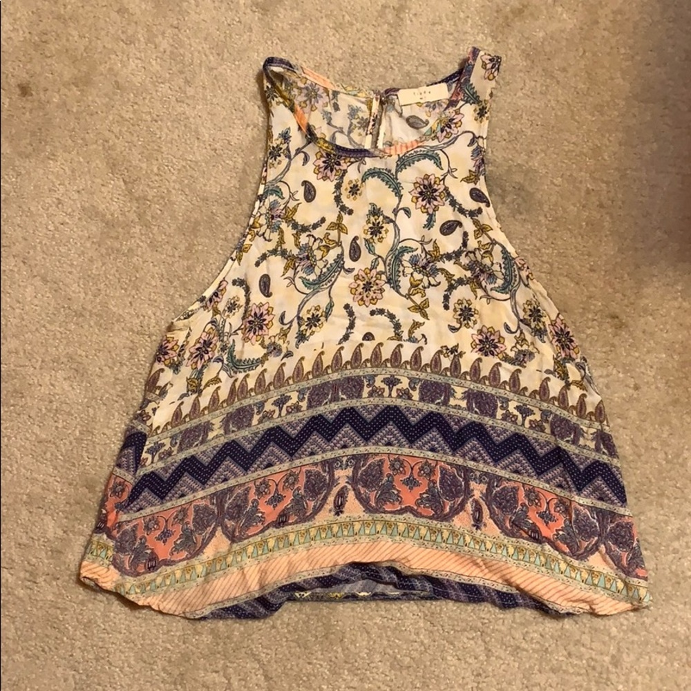 Cropped tank top